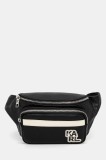 Karl Lagerfeld borseta barbati, culoarea negru, ASM30013