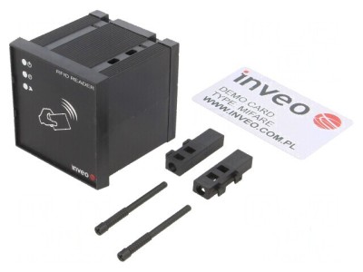 Cititor RFID MIFARE 10&amp;divide;24V, compatibil cu HTTP, Modbus RTU, Modbus TCP și SNMP foto