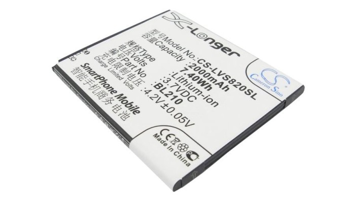 Cameron Sino 2000mAh Lenovo S820,S820e,A750e,A770E,A656,A766,A658T,S650,S658t Baterie