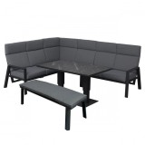 Set de mobilier de grădină de colț Avignon cu 8 locuri