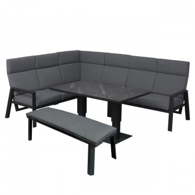Set de mobilier de grădină de colț Avignon cu 8 locuri foto