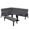 Set de mobilier de grădină de colț Avignon cu 8 locuri