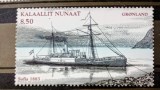 GROENLANDA 2008 vapoare, nave cu panza serie 1v nestampilat