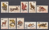 ROMANIA 1993 LP 1318 FAUNA PROTEJATA SERIE MNH