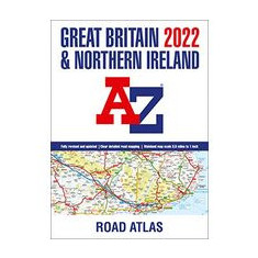 Great Britain A-Z Road Atlas 2022 (A3 Paperback)