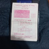 Program Poli Timisoara - Otelul Galati