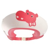 Viziera de protectie baie pentru copii, fippy, model hipopotam, dimensiune ajustabila, durabil, usor de curatat, impotriva samponului, pentru ochi si, Flippy