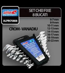 Set chei fixe crom-vanadiu 8buc Alpin - SCF3251 foto