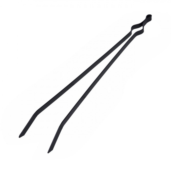 Clește Metalic șemineu, 64 cm, Negru