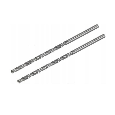 Burghiu pentru metal, lung, set 2 buc, 2.5x95 mm, Drel foto