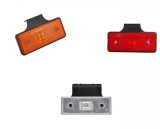 Lampa Laterala LED Suport 12-24V Rosu Portocaliu Alb Fristom - Semnalizare Auto