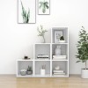 Set 3 Dulapuri TV Gossi, Alb, Lemn Prelucrat, Design Modern, Spatiu Depozitare, 37-107 cm