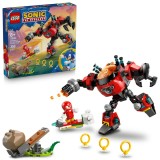 LEGO Knuckles vs. Dr. Eggman si robotul Egg Crusher Quality Brand