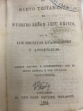 1864 El Nuevo Testament de Nuestro Senior Jesu Cristo, Londres, small 7x10.5 cm