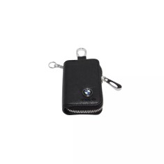 Breloc, husa chei, Bmw, 8,5 x 5,5 cm, negru, Magrot 20228