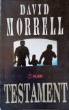 Testament - David Morrell, Editura Olimp 1994, Carte Politista, Limba Romana, Paperback