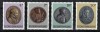 LUXEMBURG 1985 - Portrete in medalion / serie completa MNH, Nestampilat