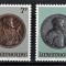 LUXEMBURG 1985 - Portrete in medalion / serie completa MNH