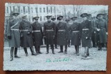 Fotografie tip carte postala, grup de militari, 1939