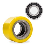 Cumpara ieftin Rola pentru transpalet din poliamida, cu rulment dimensiune 80x60 mm B-ROL1