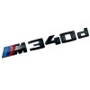 Emblema M 340d negru, pentru BMW