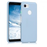 Husa pentru Google Pixel 3, Silicon, Albastru, 45967.58, Carcasa, Kwmobile