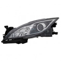 Far MAZDA 6 (GH), 11.2007-10.2009, DEPO, fata, partea stanga, tip bec H11+H9+W5W+WY21W; electric; fara fixare pentru panoul frontal; fara motor;