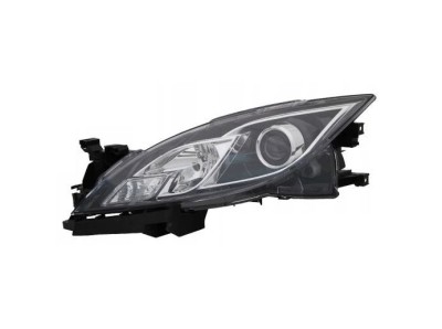 Far MAZDA 6 (GH), 11.2007-10.2009, DEPO, fata, partea stanga, tip bec H11+H9+W5W+WY21W; electric; fara fixare pentru panoul frontal; fara motor; foto