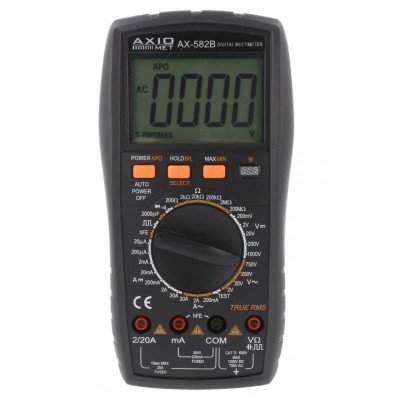 multimetru digital, AXIOMET, AX-573, 0.1...200mV-1kV, 10nA...200&amp;micro;A-20A foto