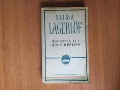 k0e Povestea lui Gosta Berling - Selma Lagerlof foto