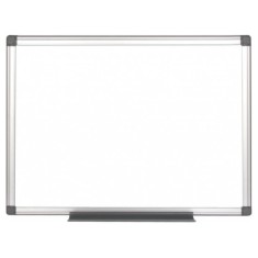 Tabla alba magnetica cu rama din aluminiu, 120 x 240 cm, suprafata emailata, Optima