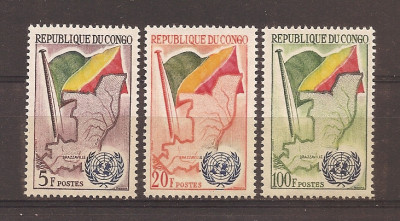 Congo 1961 - Admiterea &amp;icirc;n Națiunile Unite, MNH foto
