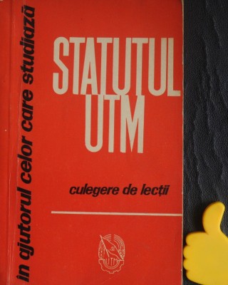 In ajutorul celor care studiaza Statutul UTM culegere de lectii foto