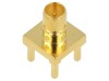 Soclu Mini SMB THT PCB 75&Omega; Aurit