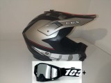 Cumpara ieftin Casca Moto Atv Cross Enduro Downhill + Ochelari 100% ,marimi disponibile XS,S,M si L