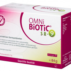 Supliment Alimentar OMNi BiOTiC SR-9, 28 portii 84 g, 9 tulpini bacteriene, 15 miliarde de germeni pe doza zilnica