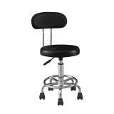 Scaun ergonomic reglabil, inaltime 76-88 cm, baza cromata, pivotant, maxim 120 kg, polipropilena