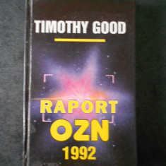 TIMOTHY GOOD - RAPORT OZN 1992