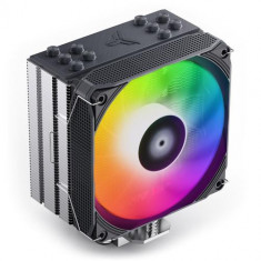 Cooler CPU Jonsbo PISA A5 ARGB, iluminare ARGB, 1x120 mm, 1850 rpm, PWM (Gri)