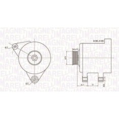 Alternator Opel Agila A, Astra G, Astra H, Combo, Corsa B, Corsa C, 1.0, 1.0 i 12V, 1.2, 1.2 16V, 1.2 16V Twinport, 1.2 i 16V, 1.4, 1.4 16V, 1.4 LPG