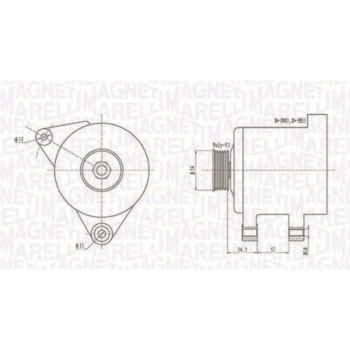 Alternator Opel Agila A, Astra G, Astra H, Combo, Corsa B, Corsa C, 1.0, 1.0 i 12V, 1.2, 1.2 16V, 1.2 16V Twinport, 1.2 i 16V, 1.4, 1.4 16V, 1.4 LPG