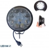 Far Universal H4 12V 24V 5 Inch 36W LED Offroad Rotund Proiector Faza Lunga Scurta Lucru Utilitare Camion Buldoexcavator