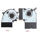 Set 2 Cooler/FAN laptop Asus ROG Strix ROG Strix G17 G731G G731GV G731GW G731 13NR01Q0P04011 12V