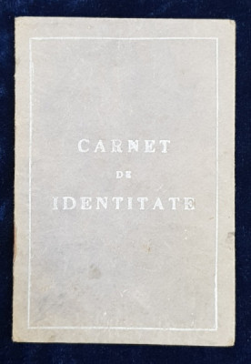 CARNET DE IDENTITATE SI CARTE DE ALEGATOR EMIS DE PRIMARIA LOCALITATII VANATORII MICI , JUDETUL VLASCA , 14 IANUARIE 1931 foto