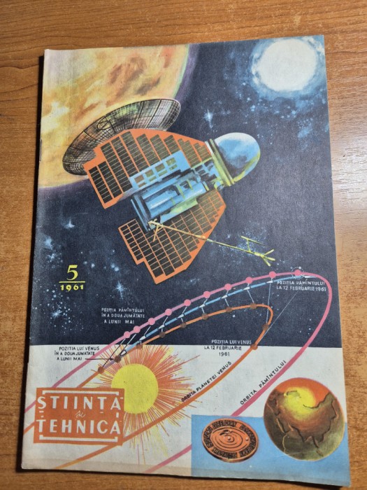 stiinta si tehnica mai 1961-articol oradea,flori de primavara