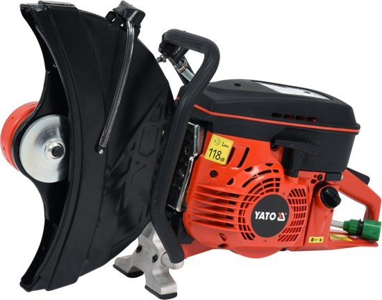 Masina de debitat pe gaz 4kW 400 x 25.4 mm YATO Masina de debitat pe gaz 4kW 400 x 25.4 mm YATO