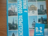 Enciclopedia geografica a Romaniei vol. 3 - Dan Ghinea