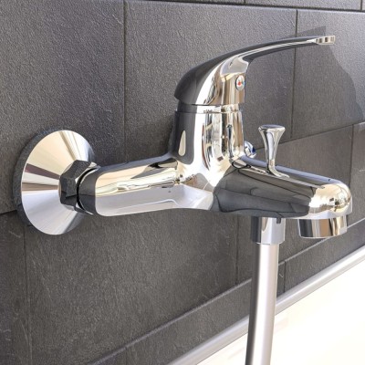 SCH&amp;Uuml;TTE Baterie mixer pentru duș ATHOS, crom foto