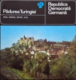 Padurea Turingiei. Republica Democrata Germana (Pliant turistic)