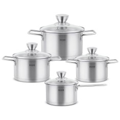 Set cutite si ustensile de bucatarie Zass Gourmet ZG-KS 01, 12 piese
